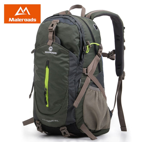 Maleroads Unisex  Hiking Camping Backpack