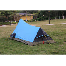 Load image into Gallery viewer, Ultralight Single Layer Blue 1-2 Person Camping Tent
