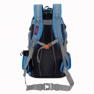Blue High Capacity Unisex Camping Bag