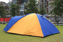 Load image into Gallery viewer, Outdoor Double Layer 3-4 Person Camping Tent