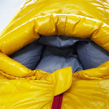 Load image into Gallery viewer, Yellow Mummy Winter Sleeping Bag