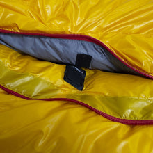 Load image into Gallery viewer, Yellow Mummy Winter Sleeping Bag