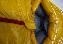 Load image into Gallery viewer, Yellow Mummy Winter Sleeping Bag